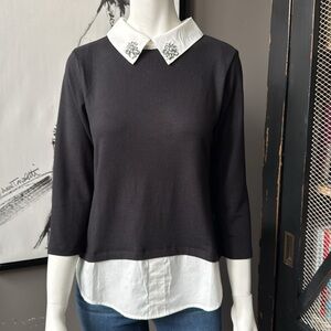 Belldini Blouse Sweater With Jewels